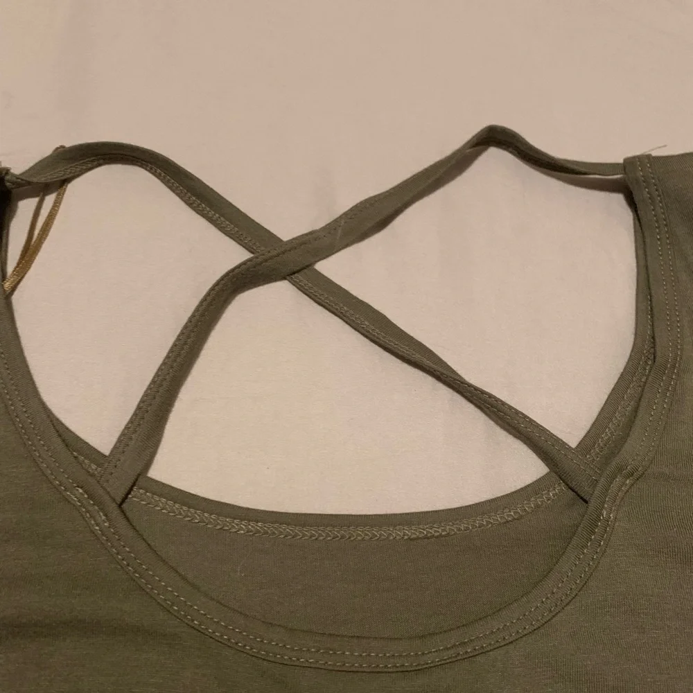 Michael Kors Olive Long Sleeve Top